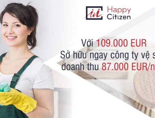 109.000 EUR  – Sở hữu ngay công ty vệ sinh doanh thu 87.000/năm