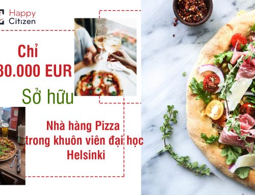 180.000 EUR – Nhà hàng Pizza trong khuôn viên đại học Helsinki